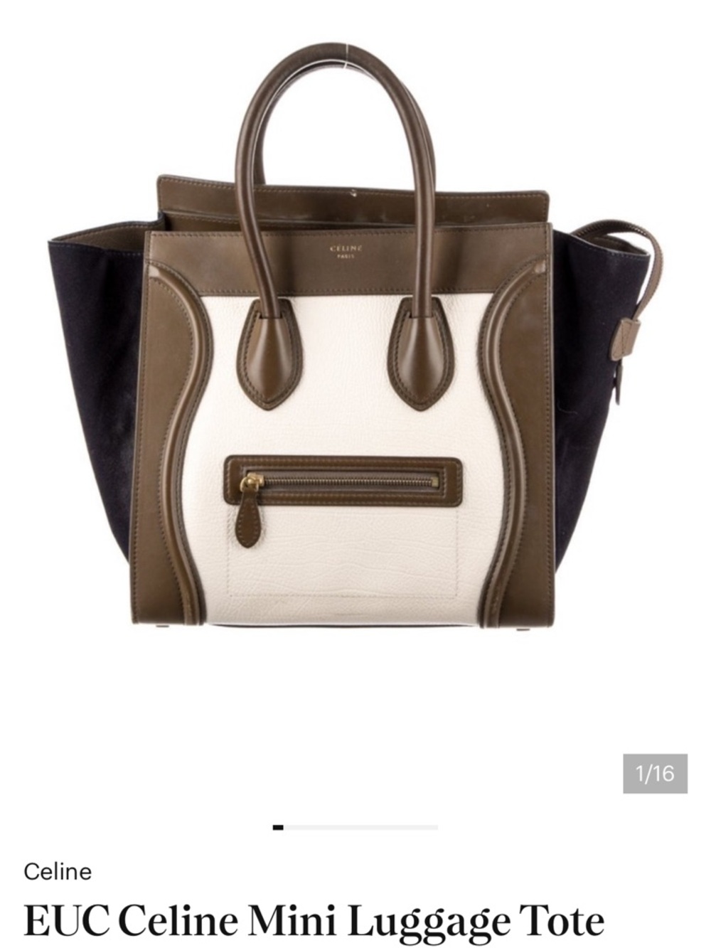 Celine Mini luggage tote - Picture 7 of 16